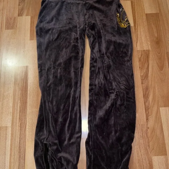 Vintage Nike Air Jordan Women's Velour Tracksuit. Pink/Brown. - Picture 6 of 12